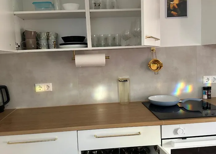 148qm Apartment, Naehe Duesseldorf, 4 Schlafzimmer, Privater Parkplatz Apartment Duisburg